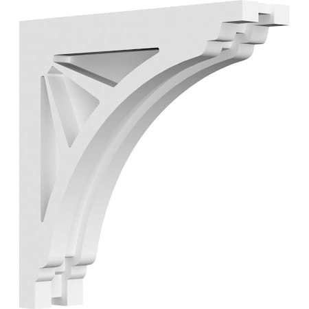 Ekena Millwork Stanford Architectural Grade PVC Corbel, 1 7/8"W X 8"D X 8"H CORP01X08X08ST